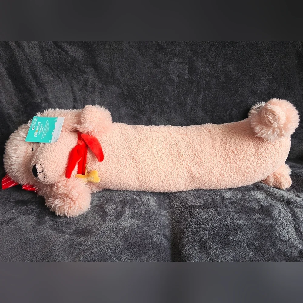Pillowfort 2026 Poodle Kids' Long Weighted Plush Throw Pillow autism support NWT
